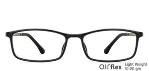 Blue Rectangle Full Rim Unisex Eyeglasses by Lenskart Air-146811