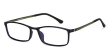 Load image into Gallery viewer, Blue Rectangle Full Rim Unisex Eyeglasses by Lenskart Air-146811