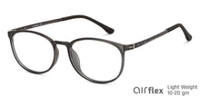 Load image into Gallery viewer, Grey Round Full Rim Unisex Eyeglasses by Lenskart Air-148372