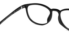 Load image into Gallery viewer, Black Round Full Rim Unisex Eyeglasses by Lenskart Air-148369