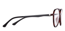 Load image into Gallery viewer, Brown Aviator Full Rim Unisex Eyeglasses by Lenskart Air-146815