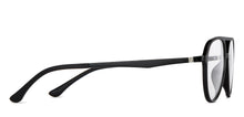 Load image into Gallery viewer, Black Aviator Full Rim Unisex Eyeglasses by Lenskart Air-148361