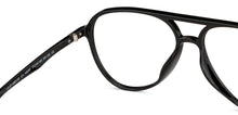 Load image into Gallery viewer, Black Aviator Full Rim Unisex Eyeglasses by Lenskart Air-148361