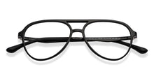 Load image into Gallery viewer, Black Aviator Full Rim Unisex Eyeglasses by Lenskart Air-148361