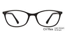 Load image into Gallery viewer, Black Cat Eye Full Rim Extra Narrow Women Eyeglasses by Lenskart Air-146818