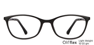 Black Cat Eye Full Rim Extra Narrow Women Eyeglasses by Lenskart Air-146818