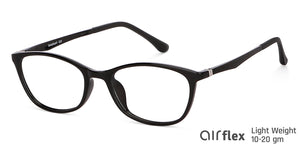 Black Cat Eye Full Rim Extra Narrow Women Eyeglasses by Lenskart Air-146818