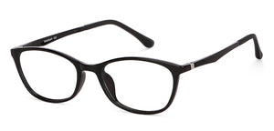 Black Cat Eye Full Rim Extra Narrow Women Eyeglasses by Lenskart Air-146818