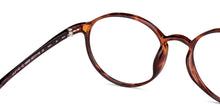 Load image into Gallery viewer, Brown Round Full Rim Unisex Eyeglasses by Lenskart Air-146820