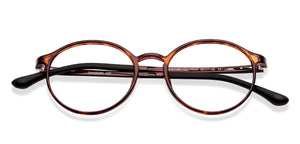 Brown Round Full Rim Unisex Eyeglasses by Lenskart Air-146820