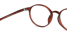 Load image into Gallery viewer, Brown Round Full Rim Unisex Eyeglasses by Lenskart Air-146808