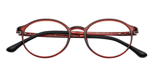 Brown Round Full Rim Unisex Eyeglasses by Lenskart Air-146808