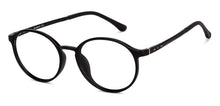 Load image into Gallery viewer, Black Round Full Rim Unisex Eyeglasses by Lenskart Air-148365