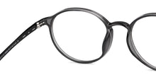Load image into Gallery viewer, Grey Round Full Rim Unisex Eyeglasses by Lenskart Air-148366
