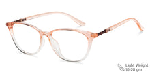 Load image into Gallery viewer, Brown Cat Eye Full Rim Women Eyeglasses by Lenskart Air-149469