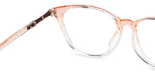 Load image into Gallery viewer, Brown Cat Eye Full Rim Women Eyeglasses by Lenskart Air-149469