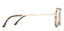 Load image into Gallery viewer, Gold Cat Eye Full Rim Narrow Women Eyeglasses by Lenskart Air-145998