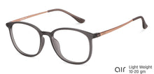 Load image into Gallery viewer, Grey Wayfarer Full Rim Unisex Eyeglasses by Lenskart Air LA-147288