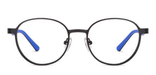 Load image into Gallery viewer, Black Round Full Rim Unisex Eyeglasses by Lenskart Air-149349