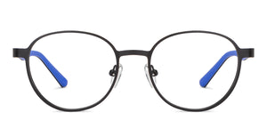 Black Round Full Rim Unisex Eyeglasses by Lenskart Air-149349