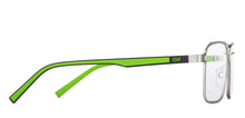 Load image into Gallery viewer, Silver Rectangle Full Rim Unisex Eyeglasses by Lenskart Air-146828