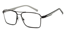 Load image into Gallery viewer, Black Rectangle Full Rim Unisex Eyeglasses by Lenskart Air-150107