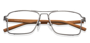 Gunmetal Rectangle Full Rim Unisex Eyeglasses by Lenskart Air-150170