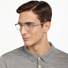 Load image into Gallery viewer, Gunmetal Aviator Full Rim Unisex Eyeglasses by Lenskart Air Online-149747