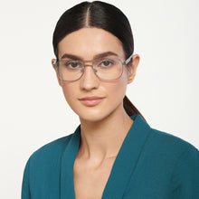 Load image into Gallery viewer, Gunmetal Aviator Full Rim Unisex Eyeglasses by Lenskart Air Online-149747