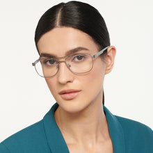 Load image into Gallery viewer, Gunmetal Aviator Full Rim Unisex Eyeglasses by Lenskart Air Online-149747
