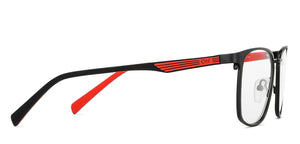 Black Wayfarer Full Rim Unisex Eyeglasses by Lenskart Air-147223