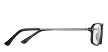Load image into Gallery viewer, Black Rectangle Full Rim Medium Unisex Eyeglasses by Lenskart Air-146841