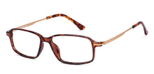 Load image into Gallery viewer, Brown Rectangle Full Rim Medium Unisex Eyeglasses by Lenskart Air-146842