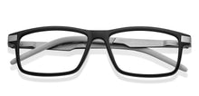 Load image into Gallery viewer, Black Rectangle Full Rim Unisex Eyeglasses by Lenskart Air-146845