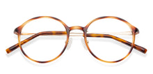 Load image into Gallery viewer, Brown Round Full Rim Medium Unisex Eyeglasses by Lenskart Air-146001