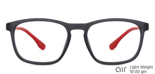 Grey Wayfarer Full Rim Unisex Eyeglasses by Lenskart Air-149305