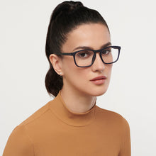 Load image into Gallery viewer, Blue Wayfarer Full Rim Unisex Eyeglasses by Lenskart Air LA-150172