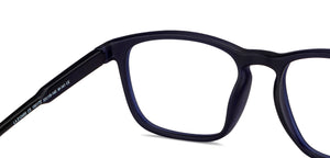 Blue Wayfarer Full Rim Unisex Eyeglasses by Lenskart Air LA-150172
