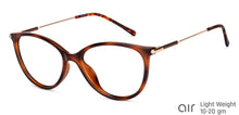 Load image into Gallery viewer, Brown Cat Eye Full Rim Women Eyeglasses by Lenskart Air-149310