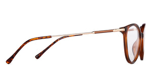 Brown Cat Eye Full Rim Women Eyeglasses by Lenskart Air-149310