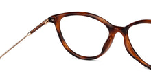 Load image into Gallery viewer, Brown Cat Eye Full Rim Women Eyeglasses by Lenskart Air-149310