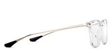 Load image into Gallery viewer, Transparent Rectangle Full Rim Unisex Eyeglasses by Lenskart Air-149306