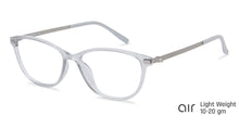Load image into Gallery viewer, Grey Cat Eye Full Rim Women Eyeglasses by Lenskart Air Online-138299
