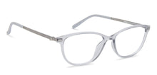 Load image into Gallery viewer, Grey Cat Eye Full Rim Women Eyeglasses by Lenskart Air Online-138299