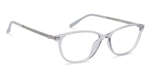 Grey Cat Eye Full Rim Women Eyeglasses by Lenskart Air Online-138299