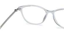 Load image into Gallery viewer, Grey Cat Eye Full Rim Women Eyeglasses by Lenskart Air Online-138299