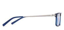 Load image into Gallery viewer, Blue Rectangle Full Rim Extra Narrow Unisex Eyeglasses by Lenskart Air-145725