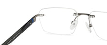 Load image into Gallery viewer, Grey Rectangle Rimless Unisex Eyeglasses by Lenskart Air-146856