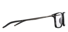 Load image into Gallery viewer, Black Rectangle Full Rim Unisex Eyeglasses by Lenskart Air-145727