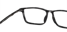 Load image into Gallery viewer, Black Rectangle Full Rim Unisex Eyeglasses by Lenskart Air Computer Glasses-148681